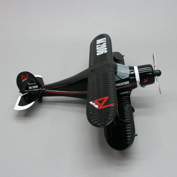 Ertl Beechcraft Staggerwing Buhl AVFuel Airplane Biplane Diecast Metal Coin Bank - Picture 7 of 12